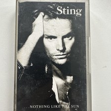 STING - Nothing Like The Sun - Vintage Cassette Tape 1987 