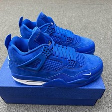 Jordan 4 Retro OG SP Nigel Sylvester Royal Brick By Brick HF4340-400 MEN SIZE US