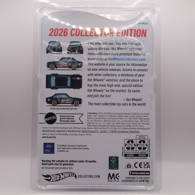 Hot Wheels 2026 Target Mail In 1978 Ford Escort RS 1800 MK2