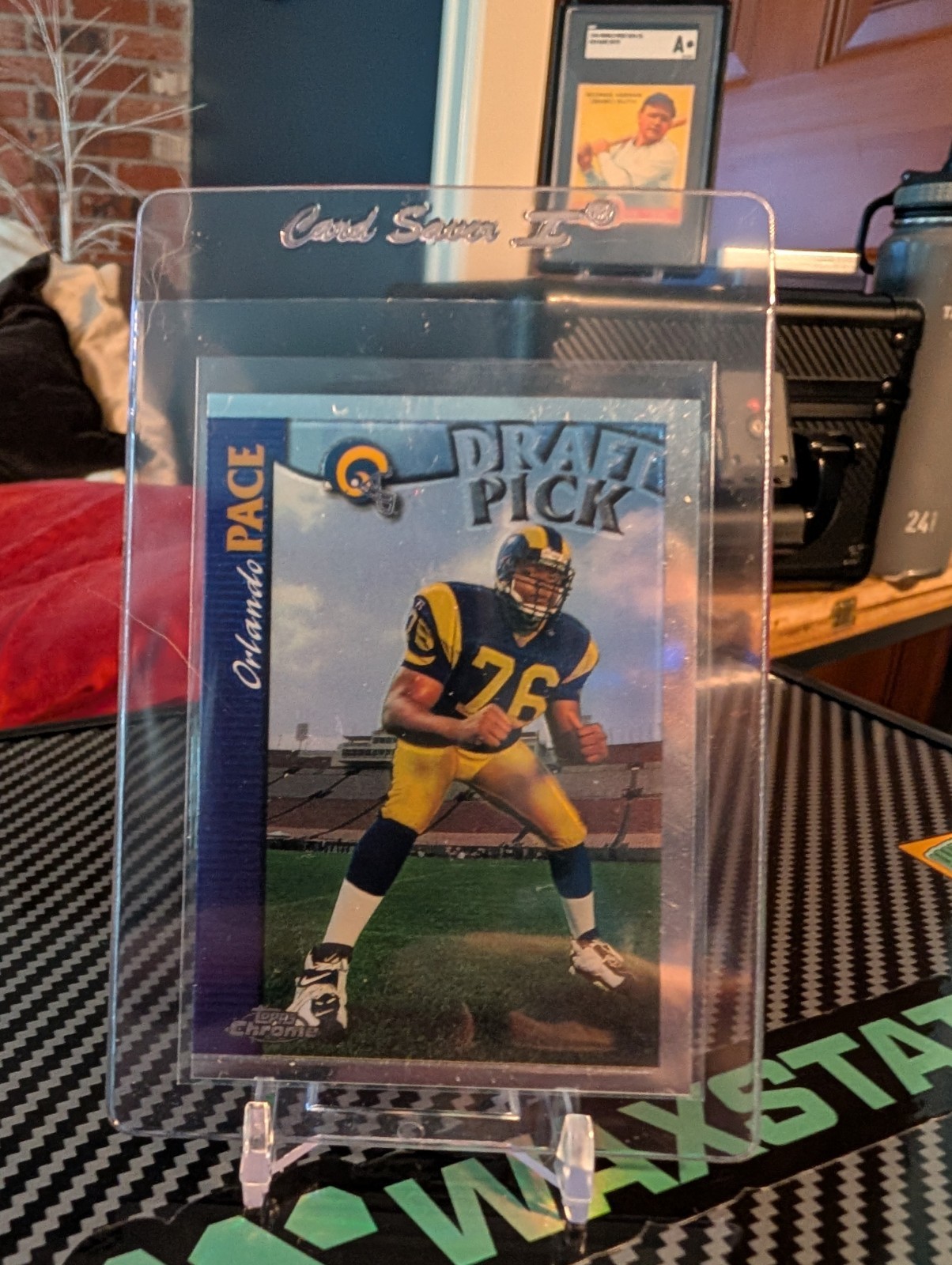 1997 Topps Chrome Orlando Pace #153 (RC) St Louis Rams HOF
