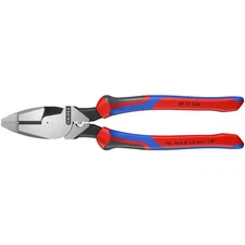 Knipex 9" Lineman's Pliers Fish Tape Cable Puller Crimper Comfort Grip 0912240