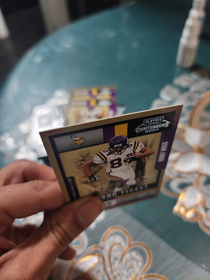 2004 Playoff Contenders - Randy Moss #57 - Image 4 of 4