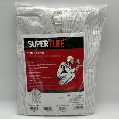 #ad Trimaco Super Tuff 28033 Spray Suit Ultra XL Extra Large One Piece Hood Anti Sta $30.68