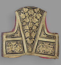 Albanian Traditional Folk Vest Gold Thread - Antique Original ca. 19th Century