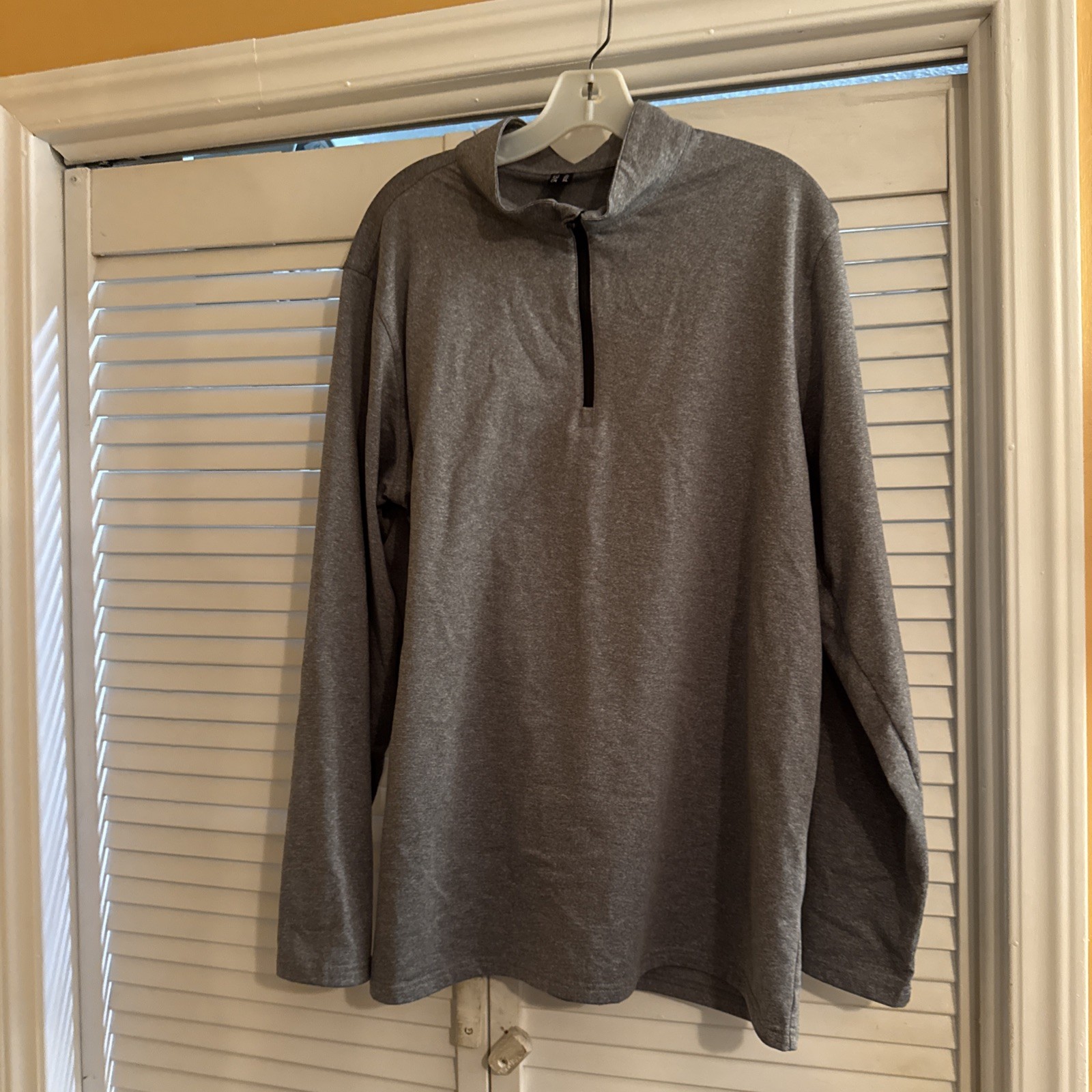 Fleece Lined Gray Performance Jacket L - image 3