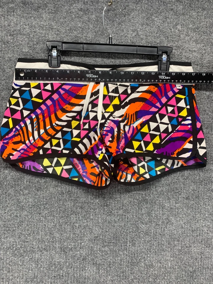 OP Board Shorts Womens Medium 7-9 Multicolor 2" Inseam Drawstring Swimming 34 - Image 4 of 4