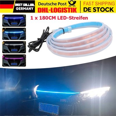 180cm 12V Start Scan Auto LED DRL Motorhaube Lichtleiste MotorabdeckungFahrlicht