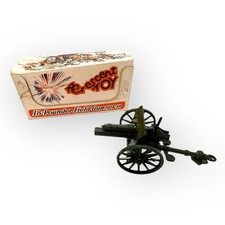Vintage 4 CRESCENT TOY CO. No. 1249, 18-Pounder Field Artillery Gun 1914-18
