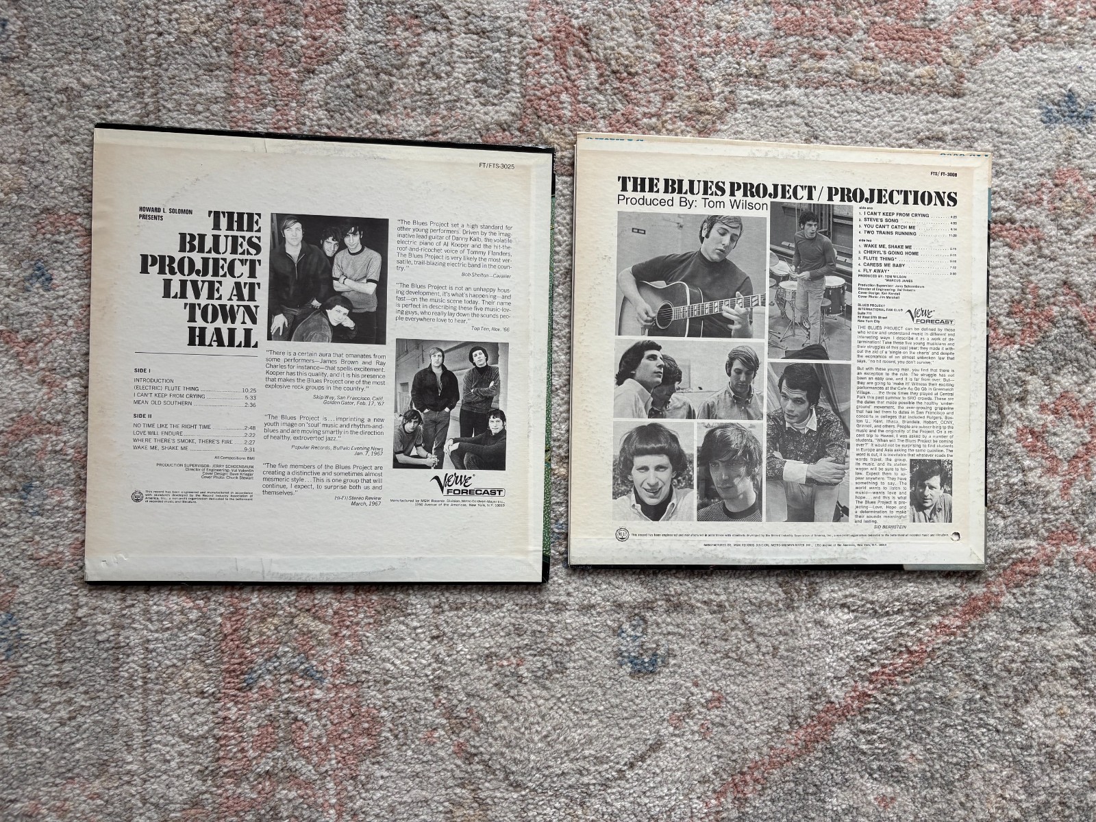 Blues Project - Vinyl Lot of Lot of 2 Albums - VG+ - EX. | eBay