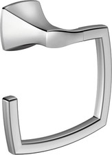 MOEN YB5186CH Voss Wall Mount Bathroom Hand Towel Ring Chrome NEW