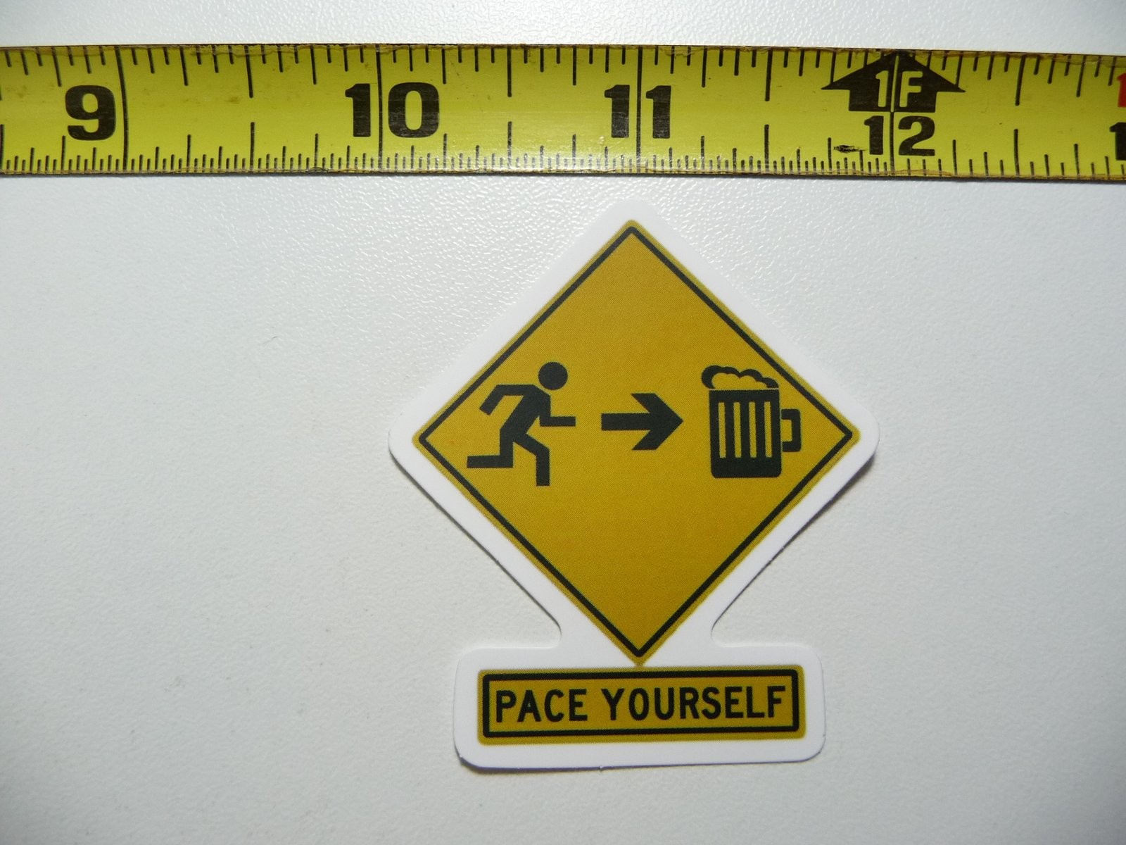 Funny Pace Yourself Drinking Decal Sticker for Scrapbooks