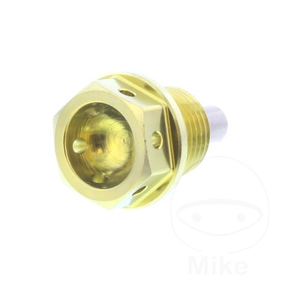Ölablassschraube M14X1,25mm Titangold passend für Suzuki DR-Z 125 2007-2020