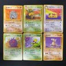 Jungle 1997 Normal Card Set of 6 Japanese Pokemon Card Old Back s007464