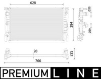 1X Mahle CR 2324 000P KüHler MotorküHlung FüR BMW