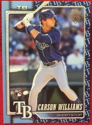 Carson Williams 2026 Topps #25 Team Color Colors Border Variation