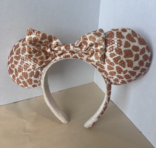 Disney Parks Animal Kingdom Minnie Ears Sequined