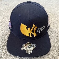 🔴Sombrero Wu-Tang New York Yankees Supreme Clientele Azul Marino Amarillo Twnty Two