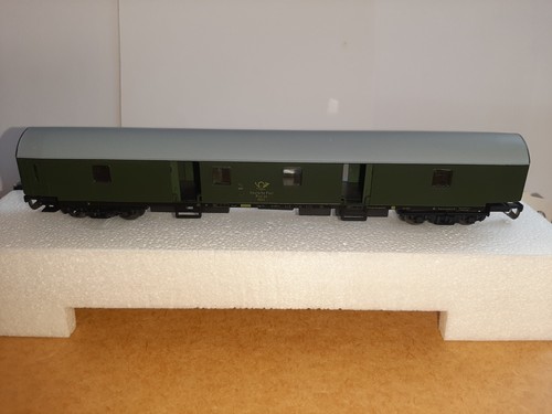 Tillig 13812 Bahnpostwagen, Post 4e, Ep. III, grün, OVP | Condition: Gebraucht
