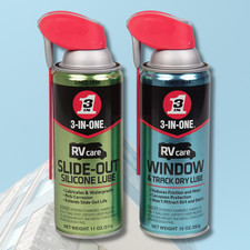 RVcare Slide Out Silicone, 11 oz. And RV Care Window  Track Dry Lube