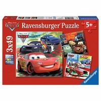 Ravensburger Puzzle Disney Cars Weltweiter Rennspaß Kinderpuzzle 3 X 49 Teile