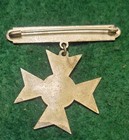 RARE WW1 PRE-WWII USMC US Marine Corps Military Army SHARPSHOOTER BADGE PIN-BACK — photo 3