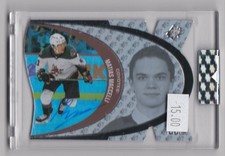 2023-24 UD CLEARCUT SPX AUTOGRAPH ROOKIE MATIAS MACCELLI RC AUTO UTAH MAMMOTH