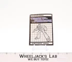 Barrage Action Figure Instruction Manual Booklet 1985 Hasbro G1 Transformers