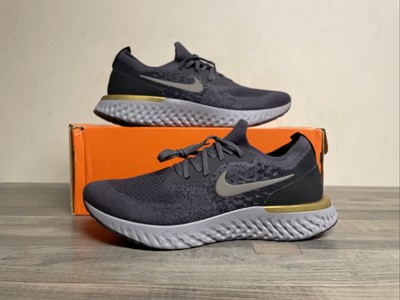 Nike Epic React Flyknit2 Deep Purple ASH Running Shoes AQ0067-009 Men's Size 13
