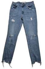 Levis  Jeans 721 High Rise Skinny Womens Size 31 X 30 Distressed