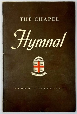 The Chapel Hymnal Brown University 1954 Providence RI Rhode Island Vintage