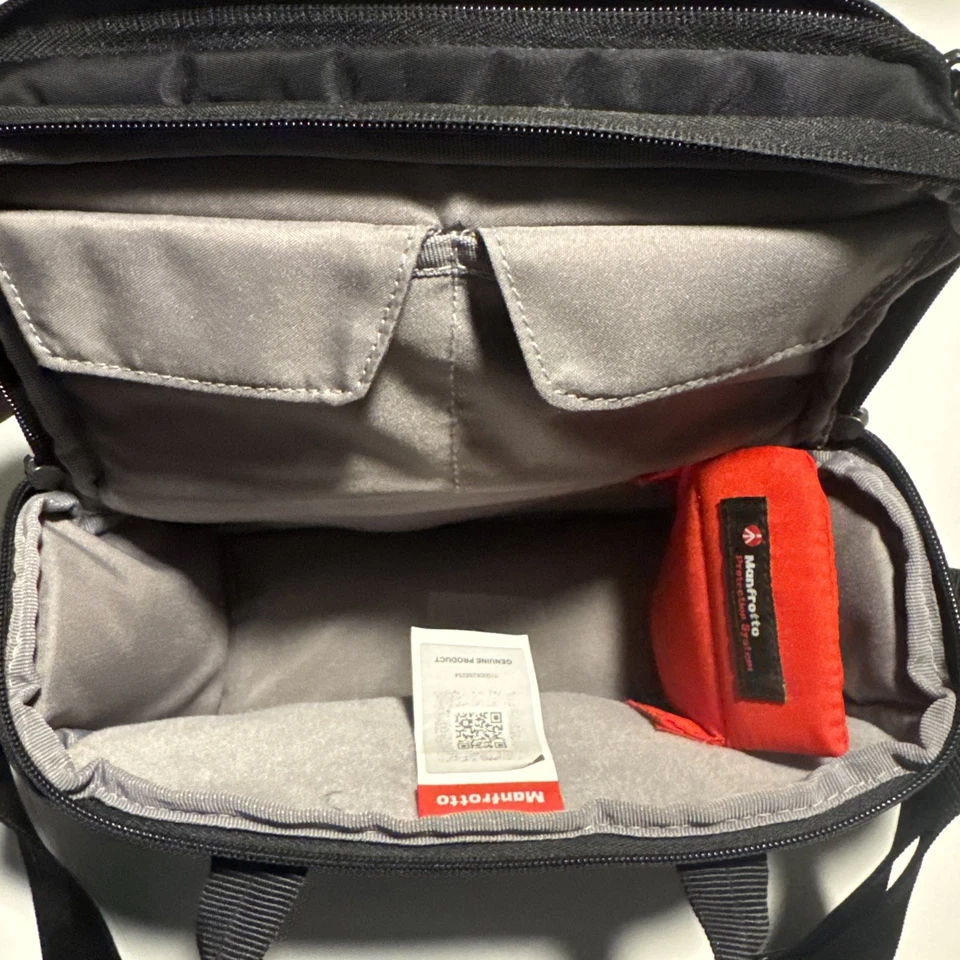 Bolso de hombro Manfrotto 10 negro para cámara profesional Foto 3 de 4