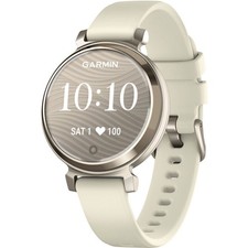 Garmin Lily 2 Smartwatch Cream Gold with Coconut Silicone Band