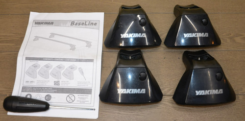 Yakima BaseLine Towers set of 4 fit SKS lock cores keys JetStream
