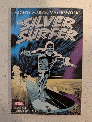 Mighty Marvel Masterworks Silver Surfer Vol 1 Softcover Graphic Novel Very Good