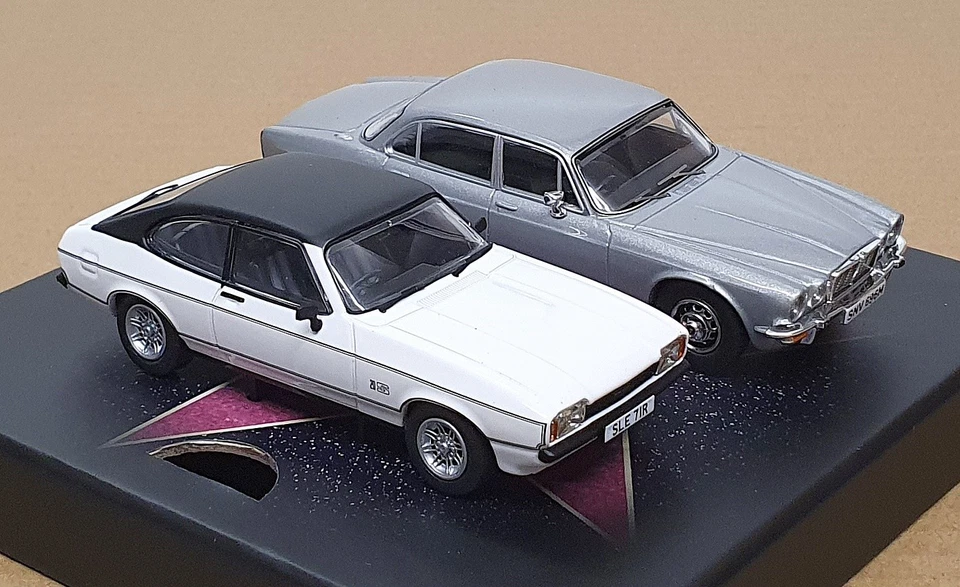 Corgi Screen Stars 1/43 Scale CC91992 - Ford Capri Mk2 & Jaguar XJ6 Series 2 - Image 2 of 4