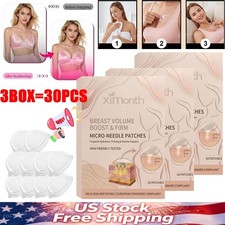 30xBust Lift Microneedle Patches Breast Enhan...