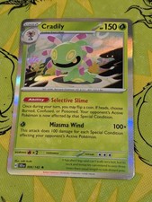 Cradily 6/142 Rare Stellar Crown Pokemon Holo Near Mint