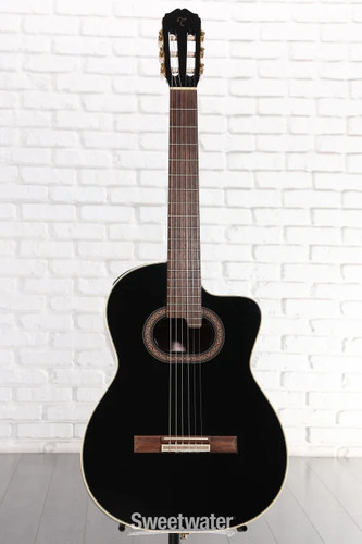 Takamine GC-6CE Nylon String Acoustic-Electric Guitar - Black