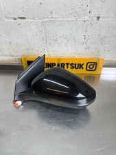 Peugeot 5008 MK2 Passenger Left N/S Door Wing Mirror Electric Black 2017-2023