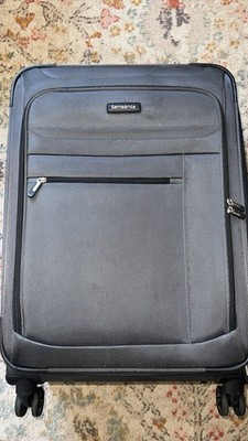 Samsonite Softside 28  Large Spinner Luggage Gray 4-Wheel Suitcase Expandable