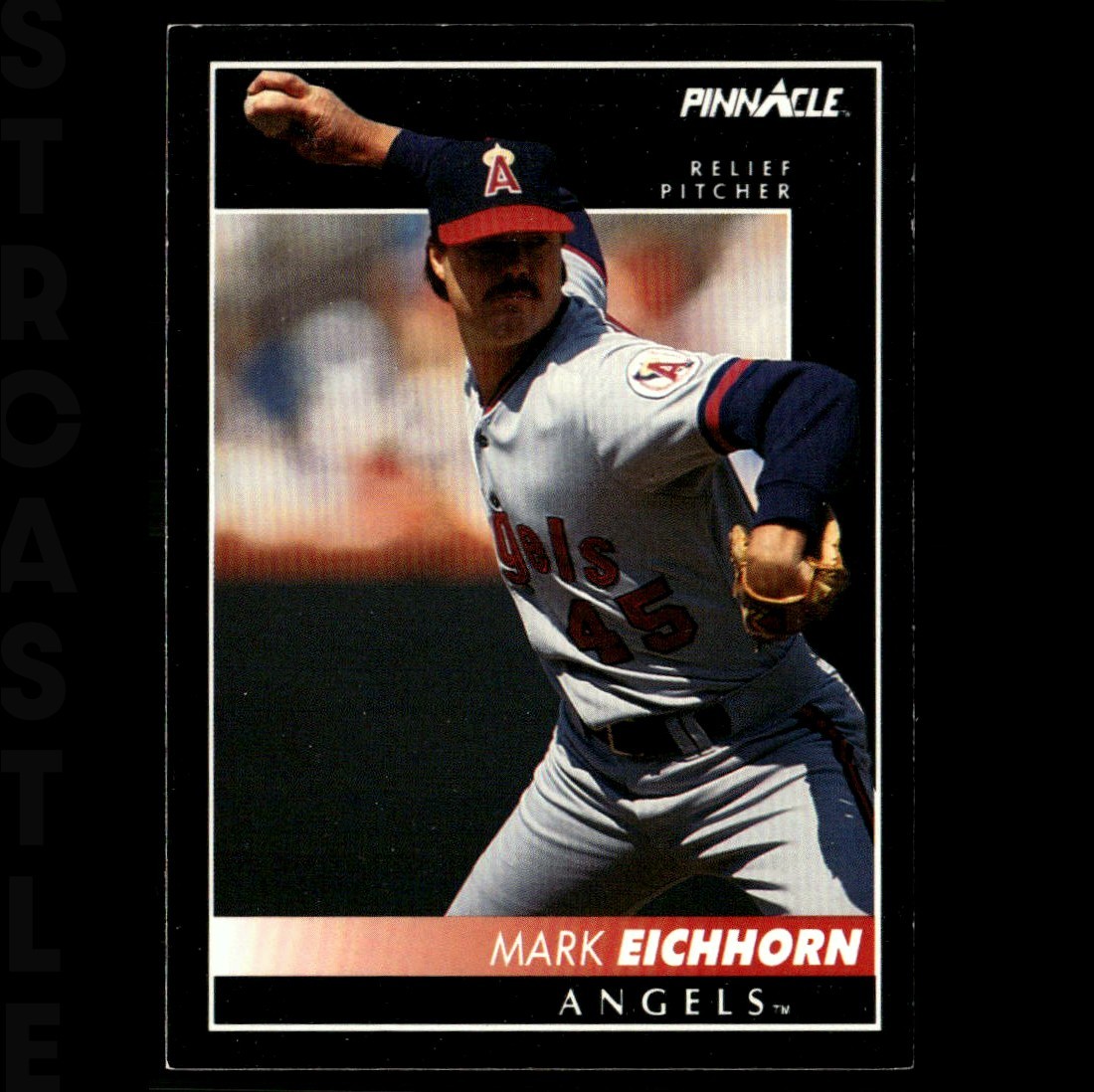 1992 SCORE Mark Eichhorn #353 - Los Angeles Angels ⚾ Baseball Card 