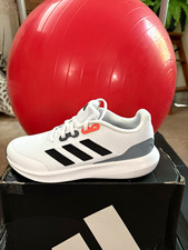 adidas 6.5M/7.5W White/Black/Gray Runfalcon 3...