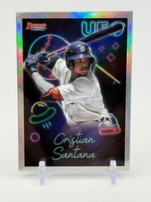 2022 Bowman's Best CRISTIAN SANTANA Prospect UFO Refractor #UFO-8 Tigers