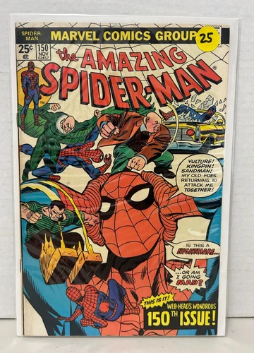 The Amazing Spider-Man #150 (Marvel Comics November 1975) VF-