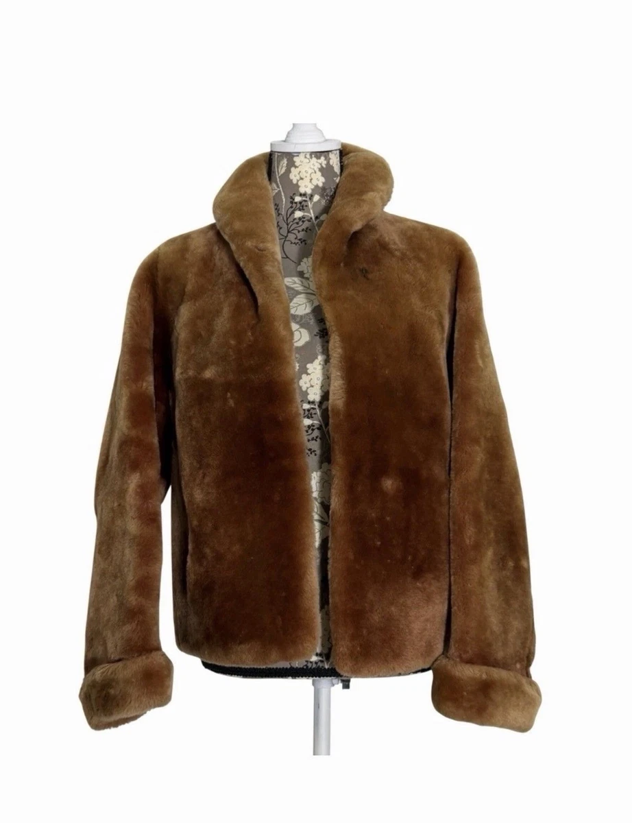 Lamb Fur Brown Vintage Coats, Jackets & Vests for Women for sale