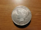 1923 CIRCULATED Silver Peace  Dollar .