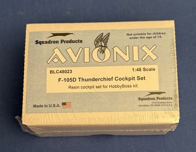 Avionix F-105D Thunderchief Cockpit Set  HobbyBoss Kit BLC48023 1:48 Scale  NEW