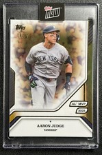 AARON JUDGE 2025 TOPPS MVP COLLECTION #44 GOLD FOIL 16/50 YANKEES