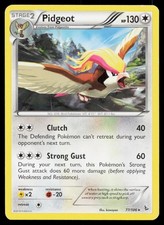 Pidgeot R Flashfire FLF 77/106 Pokemon LP 2014