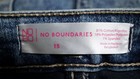 NoBo Medium Rise 3-button Skinny Blue Jeans size 15 1105-008 — photo 6